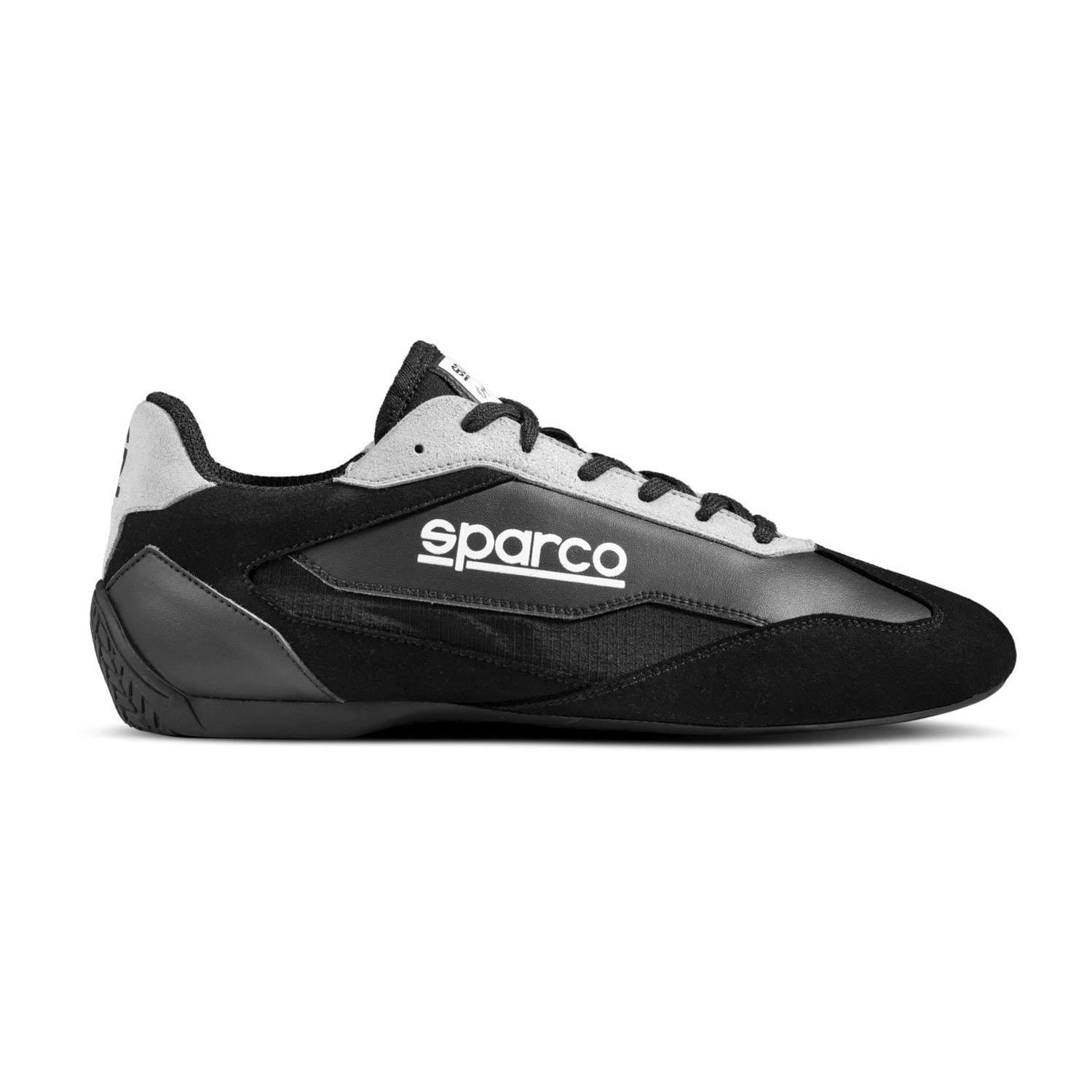 Sparco S DRIVE Shoes Black Grey Black Shoes Casual Rallymerchandise.eu