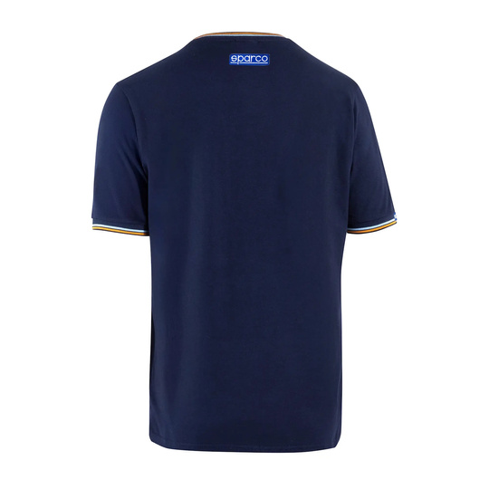 Men's Sparco GULF pocket navy blue t-shirt