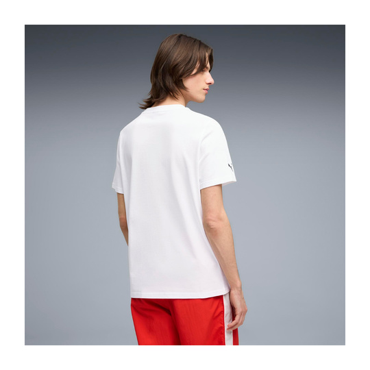2026 Scuderia Ferrari F1 Large Logo T-shirt White