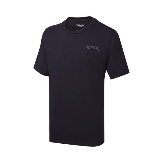 Aston Martin Racing 2026 AMR Logo T-shirt Navy Blue