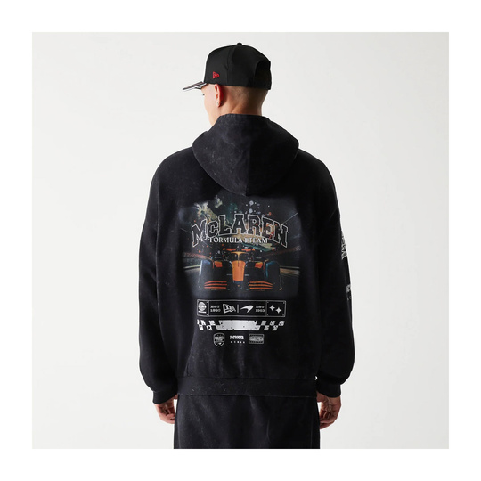 2025 McLaren F1 Mens Graphic Hooded Sweatshirt