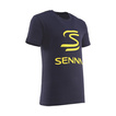 2025 Ayrton Senna F1 Mens Legacy Logo T-Shirt