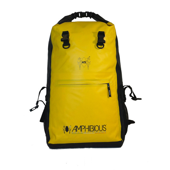 Amphibious OVERLAND 45 Waterproof Backpack yellow