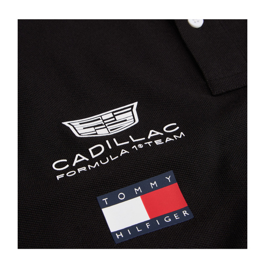 2026 Cadillac F1 Team Polo Shirt Black