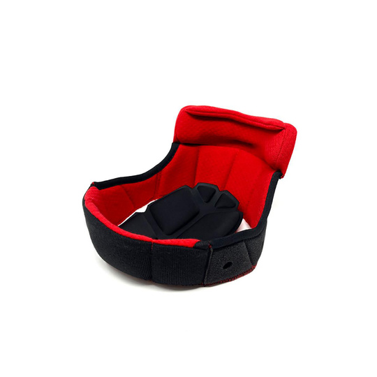 Sparco top pad for STEALTH / FLUX helmets red