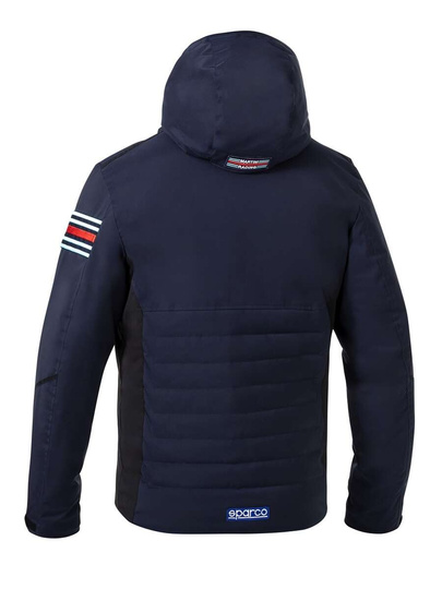 Sparco Martini Racing Mens Winter Jacket navy blue