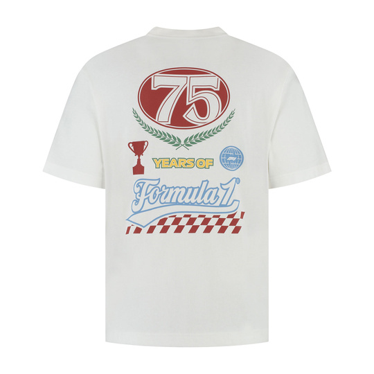 2025 Formula 1 Men's Legacy Graphic White T-shirt