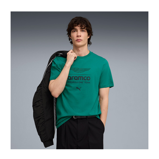 2026 Aston Martin F1 Large Logo T-shirt Green