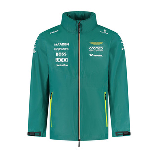 2025 Aston Martin F1 Mens Team Rain Jacket