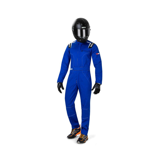Sparco MS-4 Mechanics Suit Blue