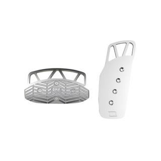 OMP OA/1072/A standard silver Pedal Pads