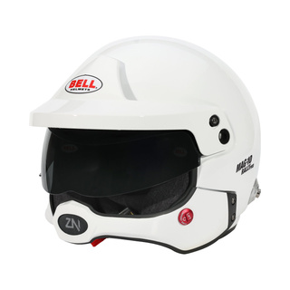 Bell MAG-10 Rally Pro Helmet White (FIA)