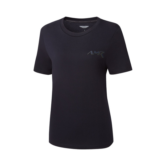 Aston Martin Racing 2026 Women's AMR Logo T-shirt Navy Blue