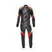 OMP KS-X Art Karting Suit Black/Red (FIA)