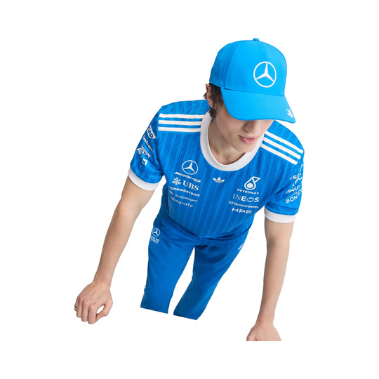 2026 Mercedes AMG F1 Authentic Blue Wonder T-shirt